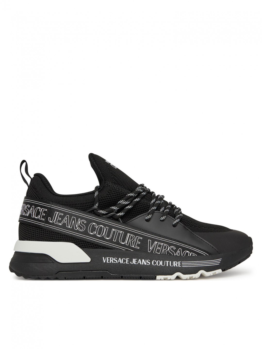 Versace Jeans Couture Sneakersy 78YA3SA3 Černá